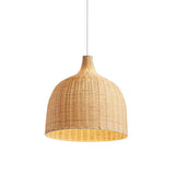 Tyalez Hand Rattan Basket Dining Room Pendant Light