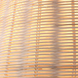 Tyalez Hand Rattan Basket Dining Room Pendant Light