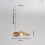 Tyalez Handwoven Bamboo Simple Pendant Light