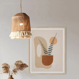 Tyalez Bohemian Creative Tassel Handmade Hemp Rope Pendant Light