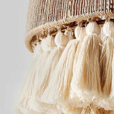Tyalez Bohemian Creative Tassel Handmade Hemp Rope Pendant Light