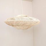 Tyalez Creative Rattan Flying Saucer Ceiling Light