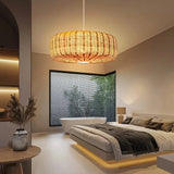 Tyalez Woven Rattan Pendant Lighting Countryside Style