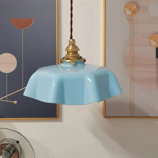 Tyalez Nordic Modern Flower Glass Pendant Light