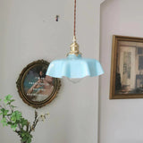 Tyalez Nordic Modern Flower Glass Pendant Light