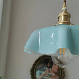 Tyalez Nordic Modern Flower Glass Pendant Light