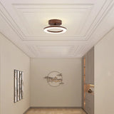 Acrylic Round LED Ceiling Light For Hallway Entrance