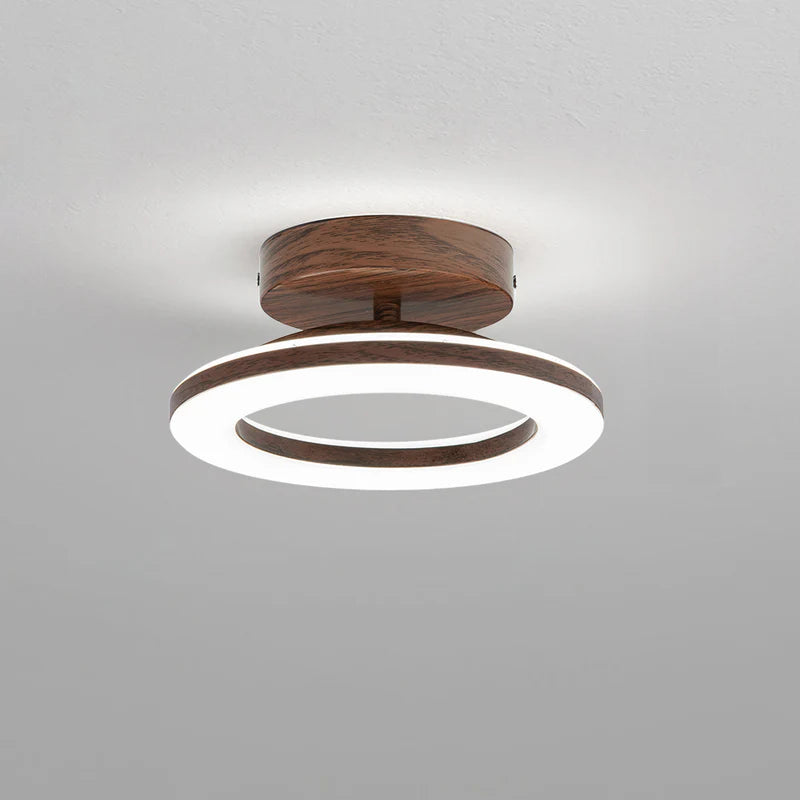 Acrylic Round LED Ceiling Light For Hallway Entrance
