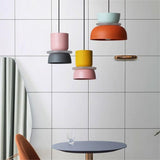 Tyalez Nordic Simple Macaron Acrylic Chandelier