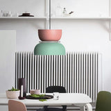 Tyalez Nordic Simple Macaron Acrylic Chandelier