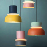 Tyalez Nordic Simple Macaron Acrylic Chandelier