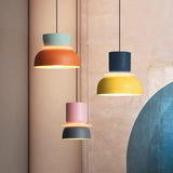 Tyalez Nordic Simple Macaron Acrylic Chandelier