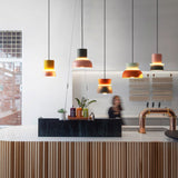 Tyalez Nordic Simple Macaron Acrylic Chandelier