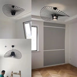 Tyalez Modern Simple Fabric Hat Shape Pendant Light