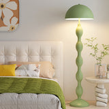 Tyalez Medieval Mushroom Metal Designer Standing Lamp