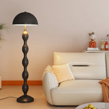 Tyalez Medieval Mushroom Metal Designer Standing Lamp