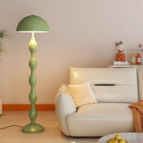 Tyalez Medieval Mushroom Metal Designer Standing Lamp
