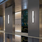 Tyalez Minimalist White LED Outdoor Wall Light