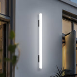 Tyalez Minimalist White LED Outdoor Wall Light