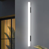 Tyalez Minimalist White LED Outdoor Wall Light