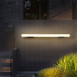 Tyalez Minimalist White LED Outdoor Wall Light