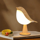 Tyalez Chic Wooden Bird Table Lamp