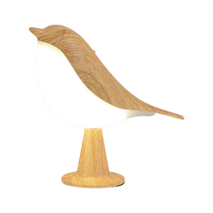 Tyalez Chic Wooden Bird Table Lamp