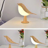Tyalez Chic Wooden Bird Table Lamp