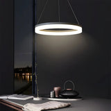 Modern Round Ring Linear Pendant Light