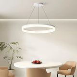 Modern Round Ring Linear Pendant Light