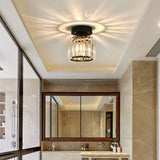 Tyalez Modern Nordic Crystal Glass LED Ceiling Light