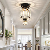 Tyalez Modern Nordic Crystal Glass LED Ceiling Light