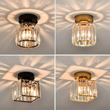 Tyalez Modern Nordic Crystal Glass LED Ceiling Light