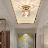Tyalez Modern Nordic Crystal Glass LED Ceiling Light