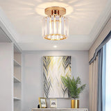 Tyalez Modern Nordic Crystal Glass LED Ceiling Light