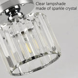 Tyalez Modern Nordic Crystal Glass LED Ceiling Light