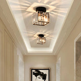 Tyalez Modern Nordic Crystal Glass LED Ceiling Light