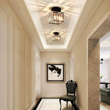 Tyalez Modern Nordic Crystal Glass LED Ceiling Light