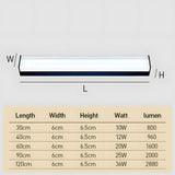 Tyalez Modern Long Strip LED Outdoor Wall Light