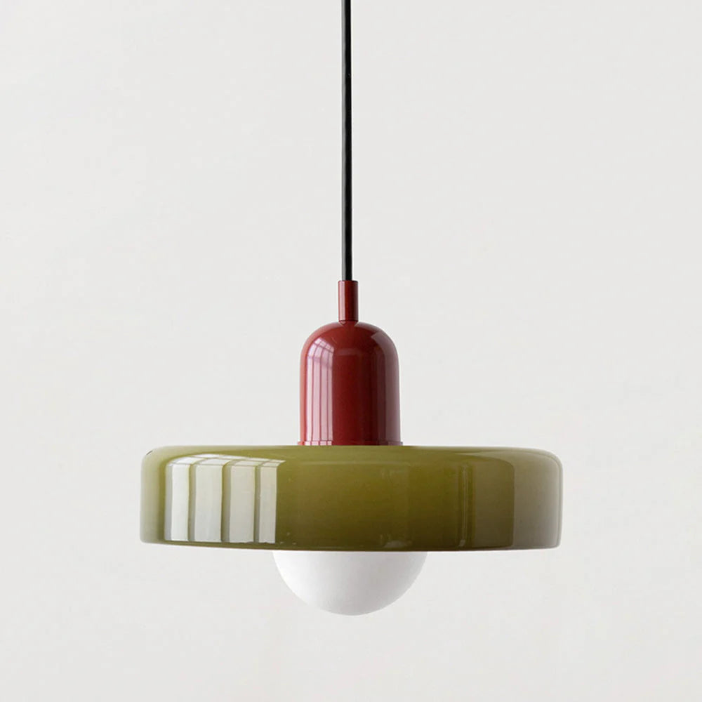 Tyalez Modern Bauhaus Glass LED Pendant Light
