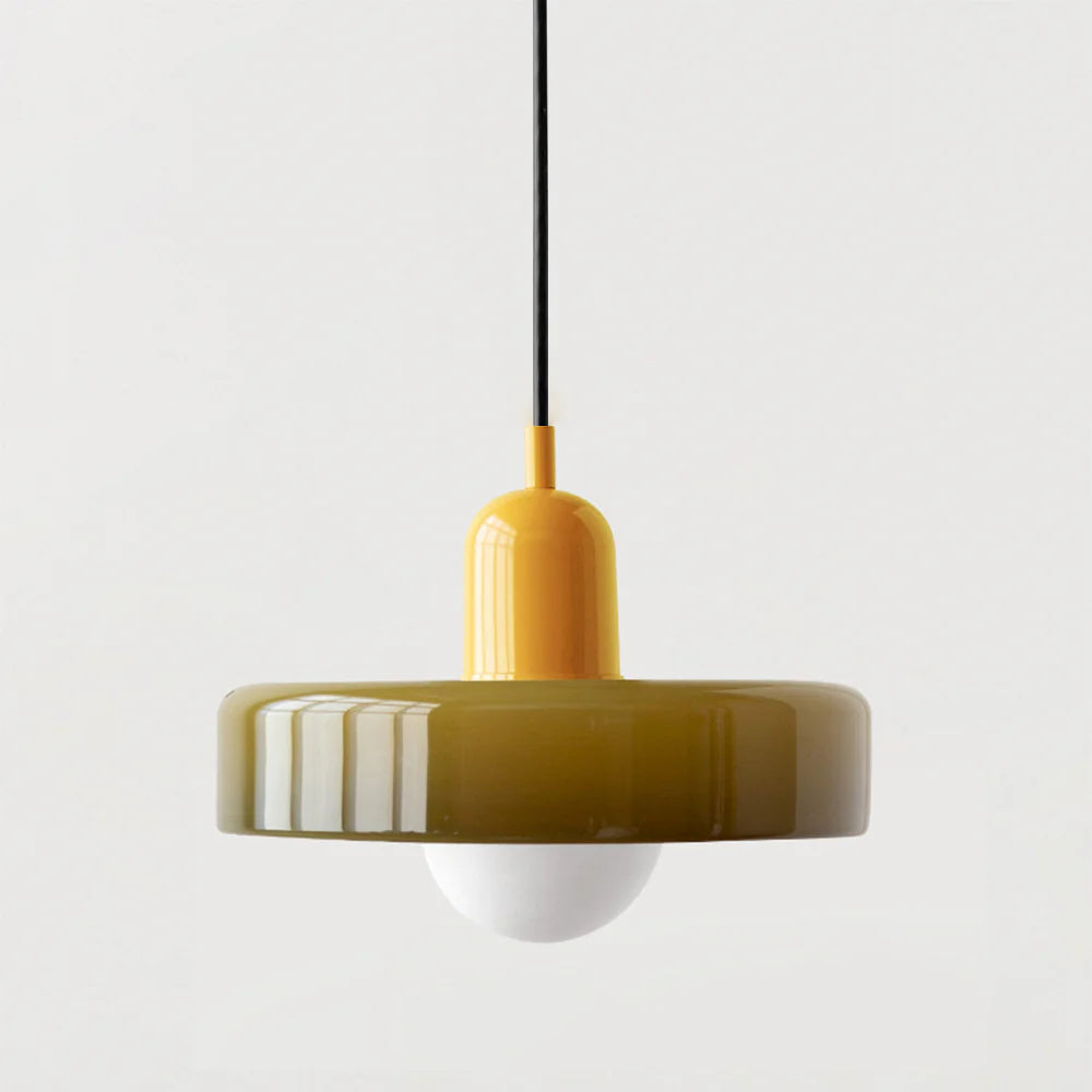 Tyalez Modern Bauhaus Glass LED Pendant Light