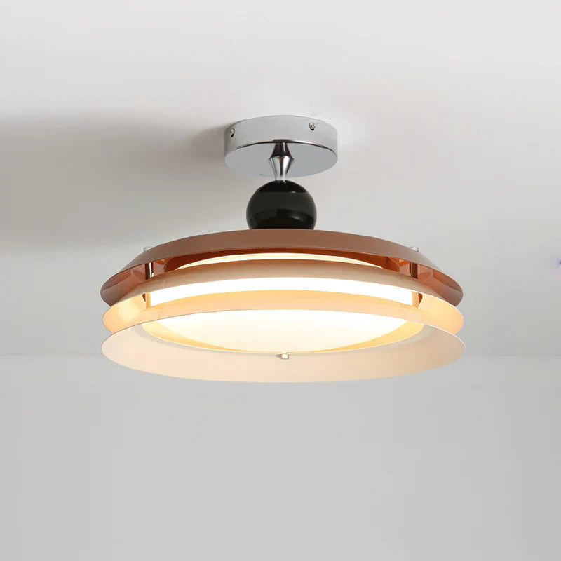 Full Spectrum French style Minimalist Living Room Bedroom Ceiling Lamp