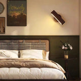 Tyalez Nordic Rotatable LED Wooden Wall Light
