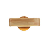 Tyalez Nordic Rotatable LED Wooden Wall Light