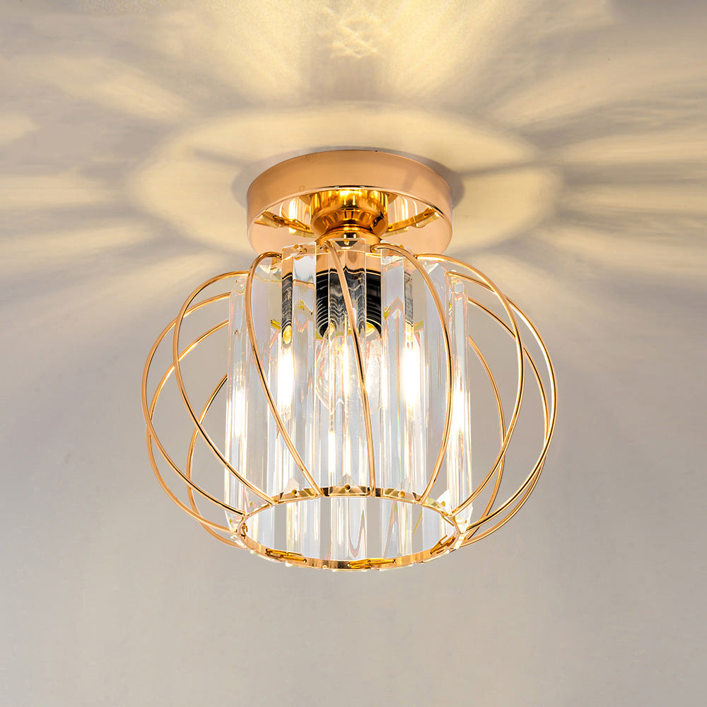 Tyalez Nordic Simple Globular Glass Hallway Pendant Lighting