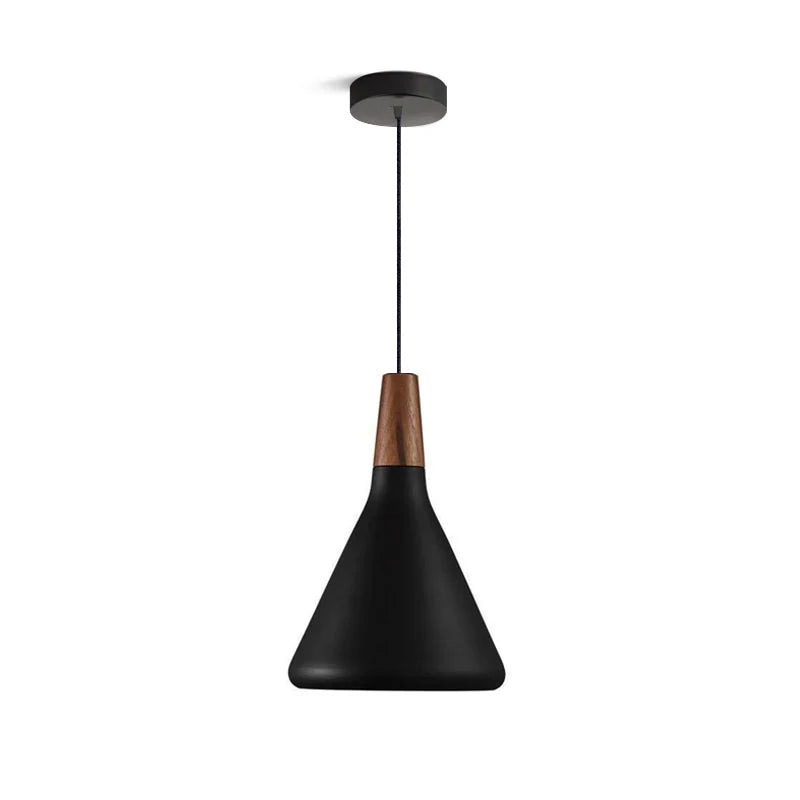 Nordic Creative Wooden Simple Bedroom Dining Room Chandelier