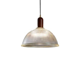 Vintage Wooden Pendant Light