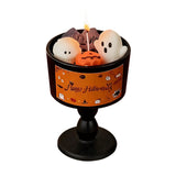 Halloween Pumpkin & Ghost Scented Candle – Creative Aromatherapy Candle for Home Décor