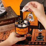 Halloween Pumpkin & Ghost Scented Candle – Creative Aromatherapy Candle for Home Décor