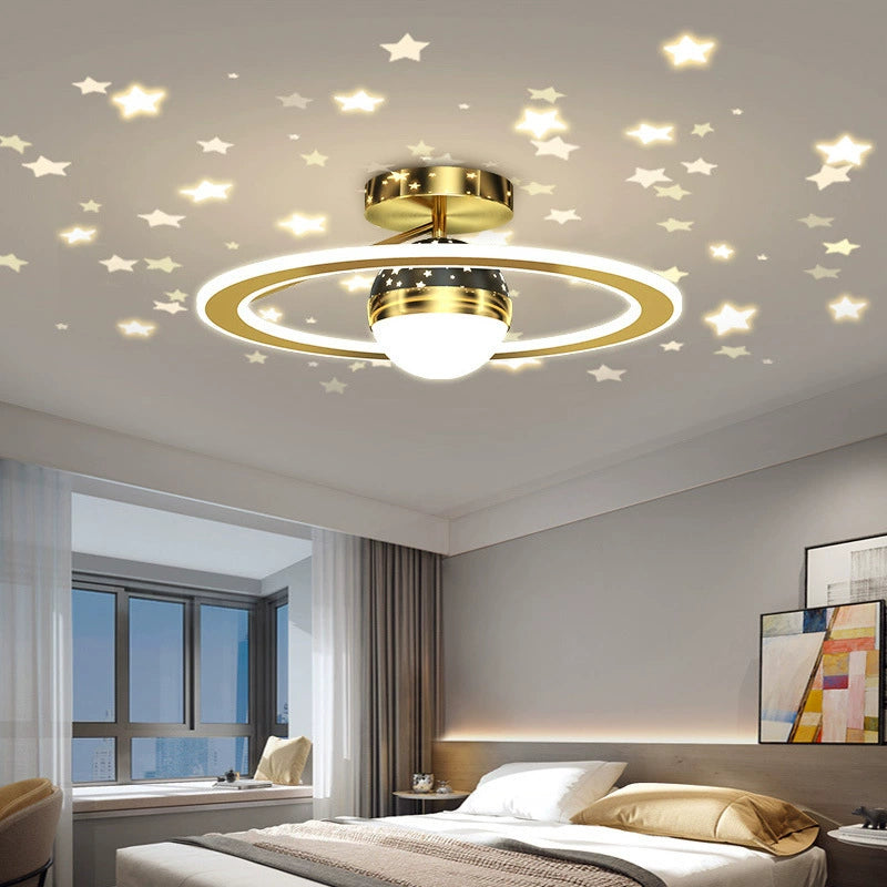 Tyalez Modern LED Star Dimming Pendant Light（three-colour changeable light）